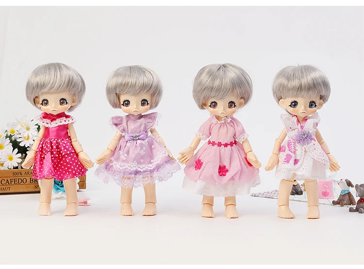 23 см 1/6 BJD куклы Обнаженная кукла аналогичная kikipop кукла-5