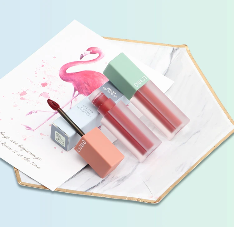 Matte Lip Gloss Women Sexy Velvet Cream Texture Waterproof Long Lasting Liquid Lipstick Makeup | Красота и здоровье