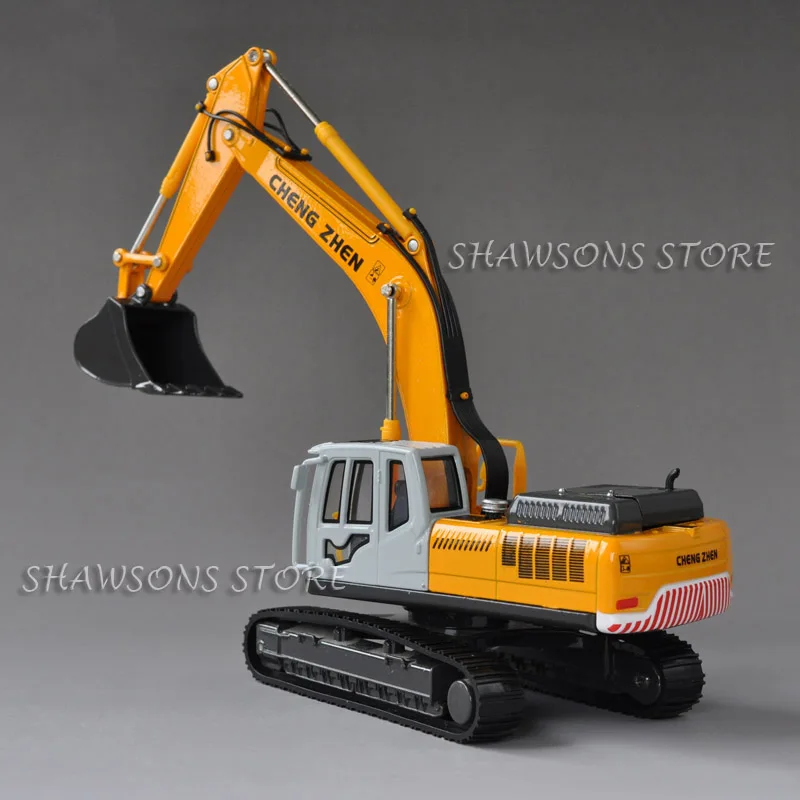 1:50 Diecast металлические Инженерная игрушечные модели автомобилей экскаватор