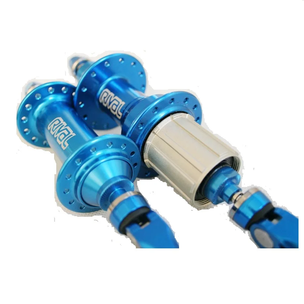 Велосипедный концентратор MTB V Тормозной Rival KFS 700/KRS707 Brake 32H Superlight 410g синий|mtb hub|bicycle