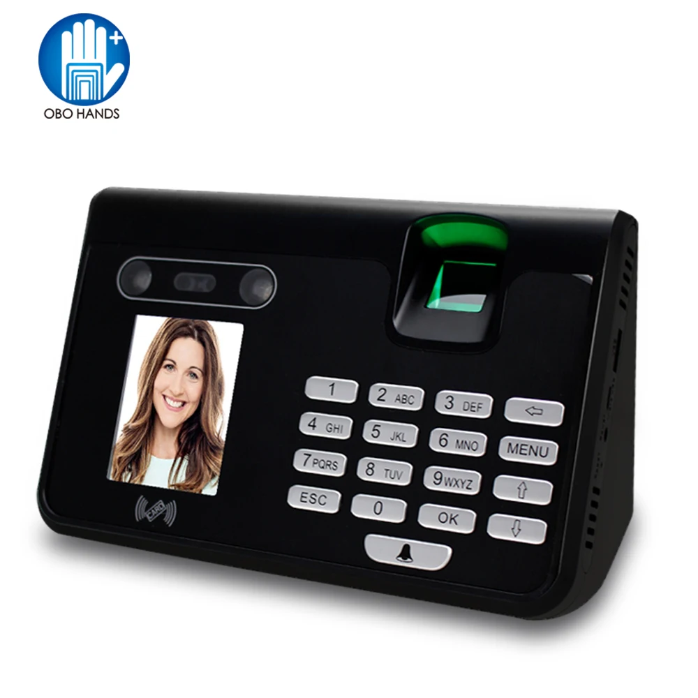 2.8 дюймов TFT отпечатков пальцев RFID пальцем посещаемости время блокировки tcp/ip/USB/U