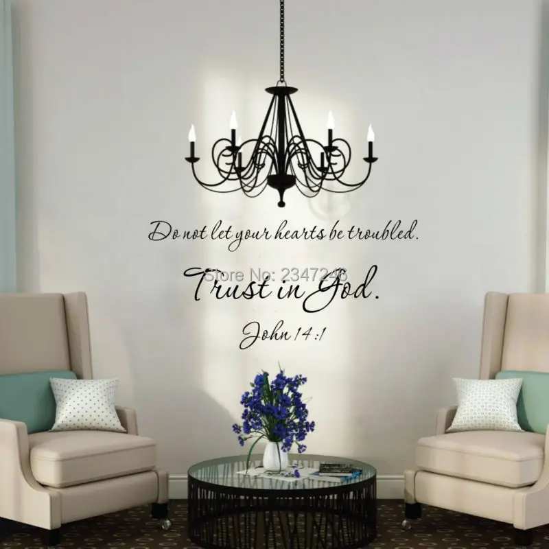 Кристиан Джон Наклейка на стену с цитатами не позволяйте вашим сердцам быть