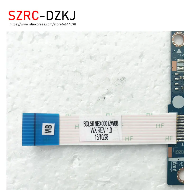 Оригинальная плата коннектора ODD DVD для HP 15-A 15-AR 15-AR020 15-AC 15-AC121DX интерфейсная