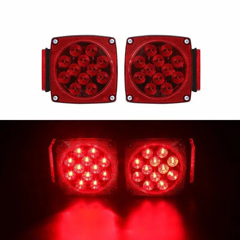 12 V светодиодный Погружной Прицеп комбинация остановить поворот хвоста свет