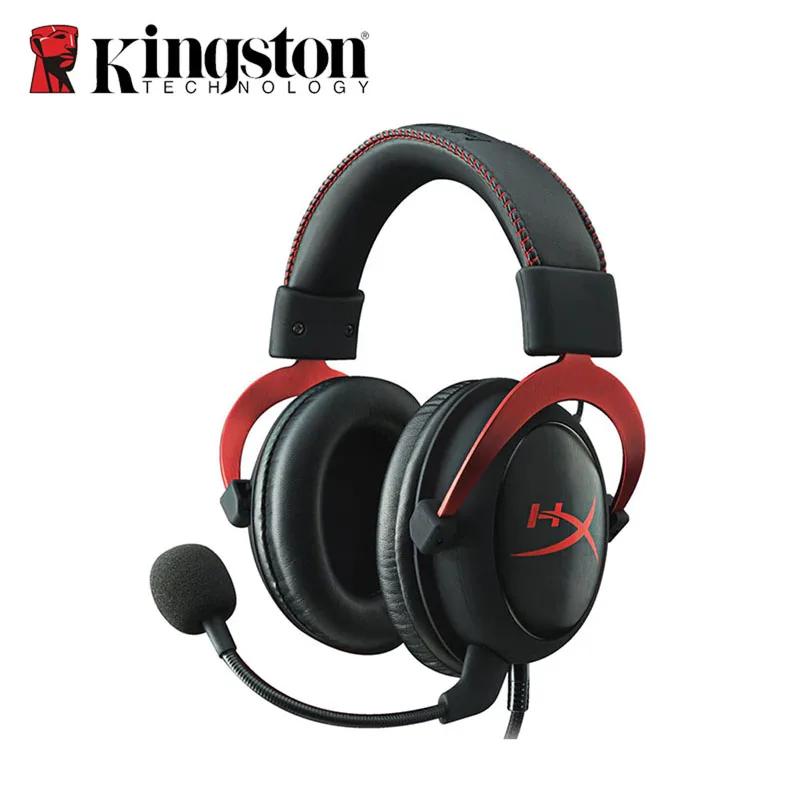 Оригинальный Kingston HyperX Cloud Ii Hi Fi 7.1 Surround Sound gaming наушники с микрофоном для ПК и PS4 Xbox