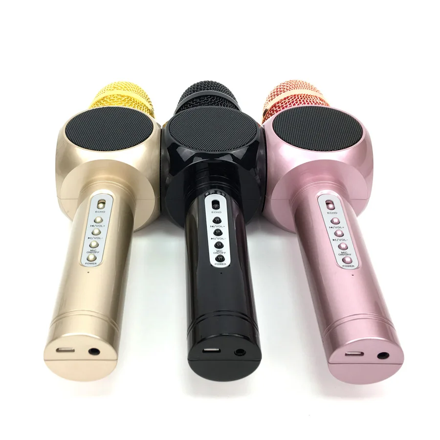 Mini Magic Karaoke player Беспроводной Bluetooth Микрофон КТВ Пение Запись Динамик Для IPhone Android