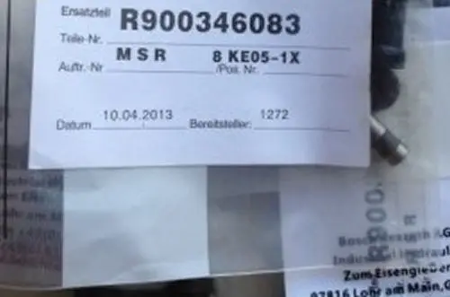 

Bosch Rexroth Hydraulic Check Valve M-SR8KE05-1X