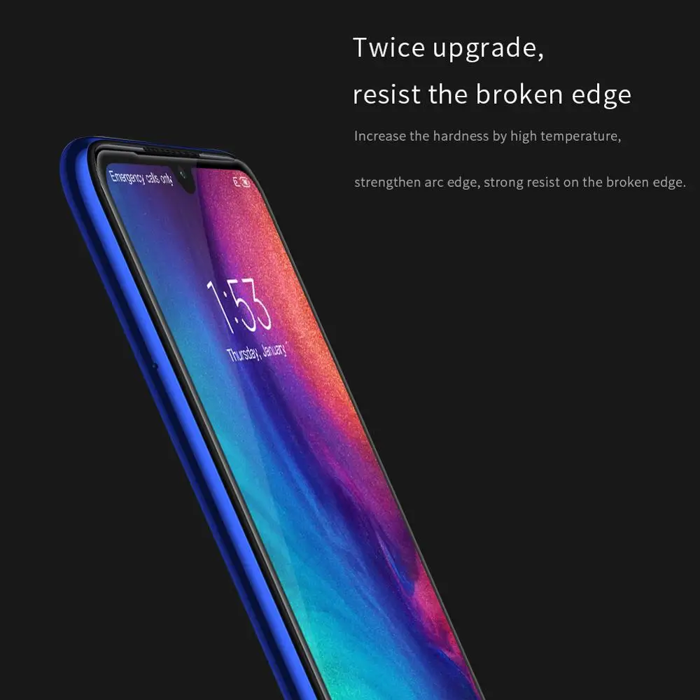 NILLKIN XD CP + MAX Стекло пленка для Redmi Note 7 Pro полный охват закаленное Экран протектор