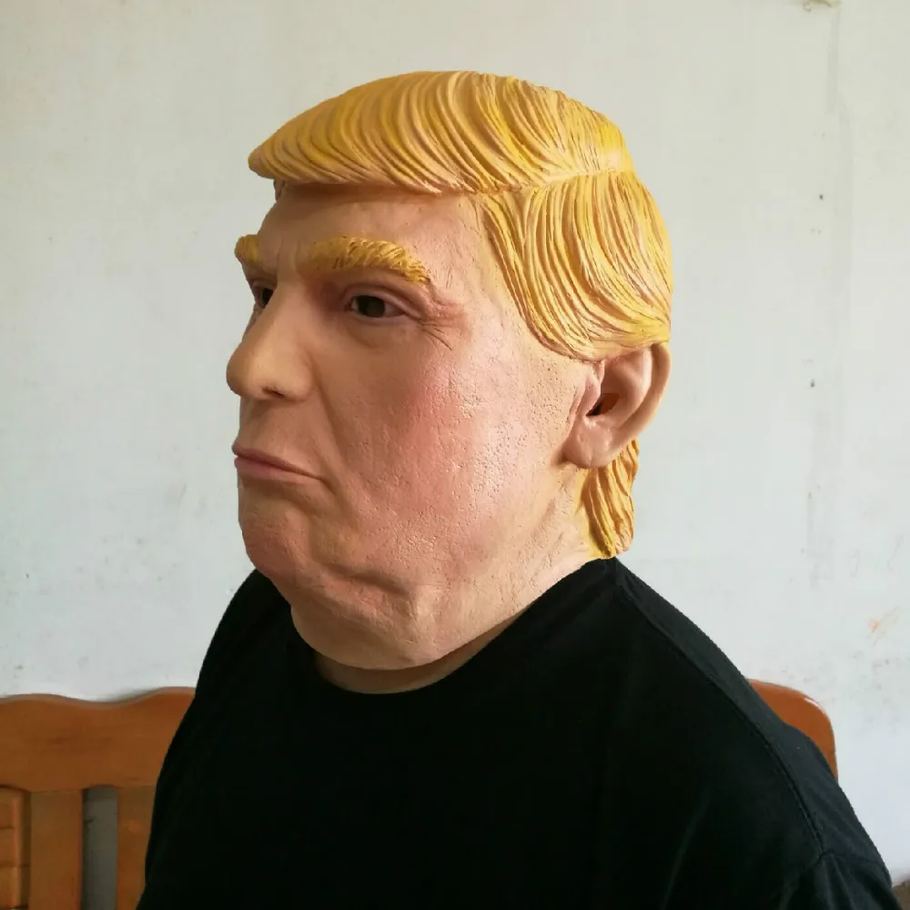 Трамп маска президент США Трампа головные уборы забавные игрушки вечерние