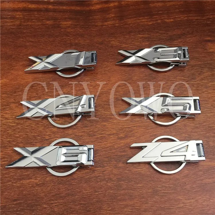 Металлический автомобильный брелок с логотипом для BMW 1 3 5 6 7 8X1X3X5X6 M3 M5 M6 Z4 эмблема