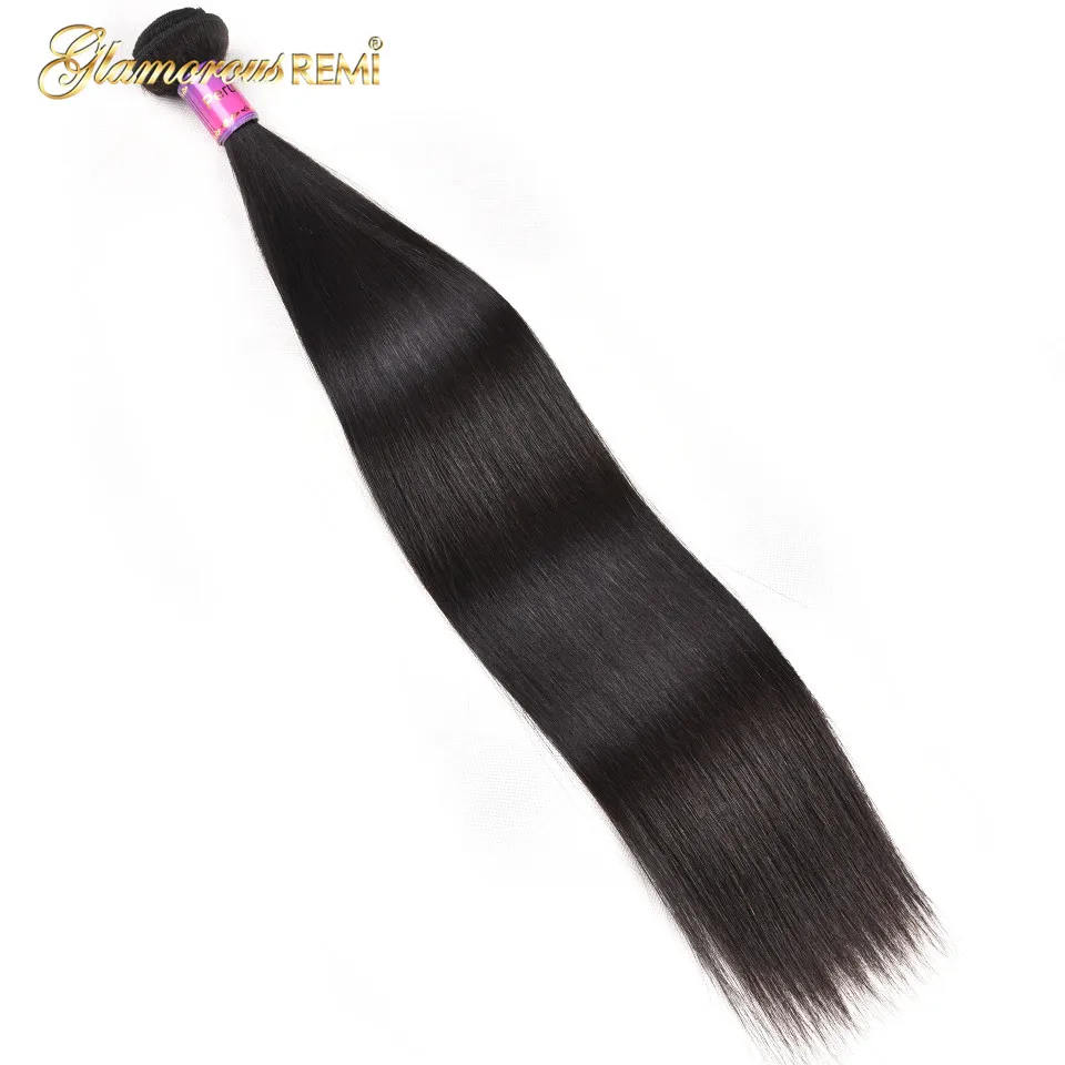 Перуанские прямые человеческих волос 100% Волосы remy Weave Связки 1 шт. в посылка