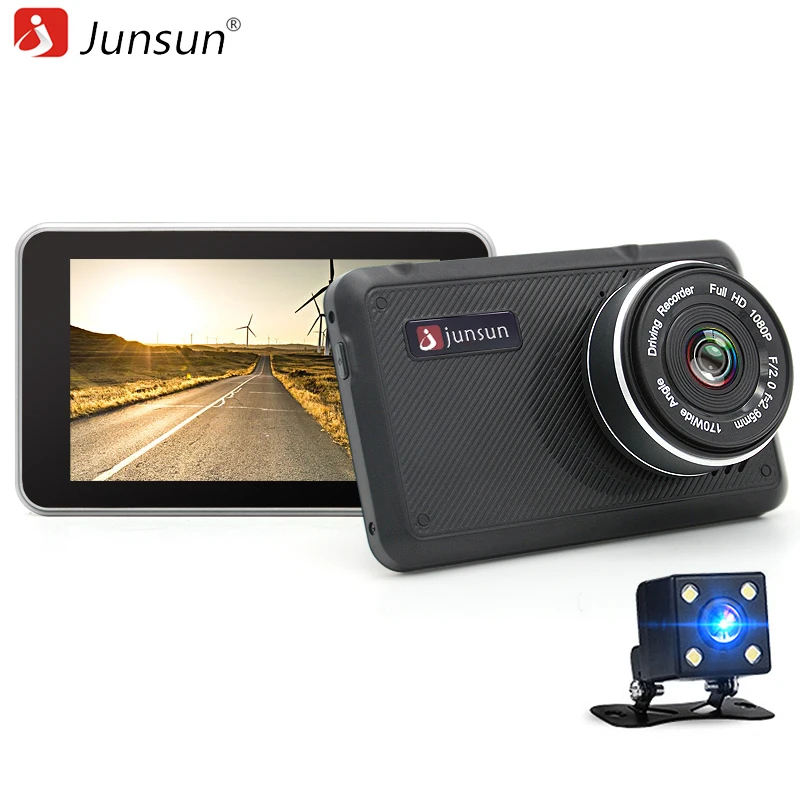 Junsun 4.0 &quotВидеорегистраторы для автомобилей Камера видео Регистраторы
