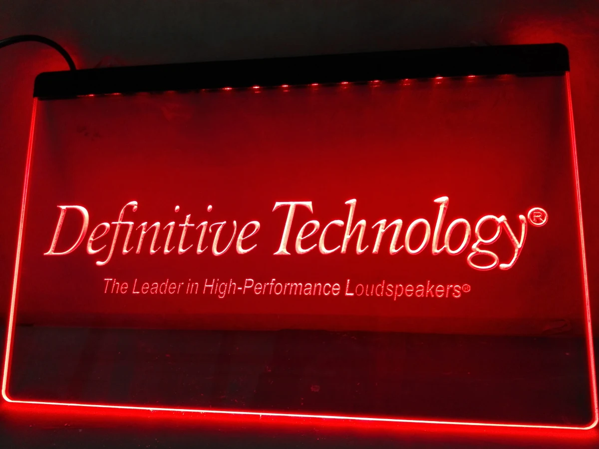 

LL036- Definitive Technology Loudspeakers Neon Sign home decor crafts