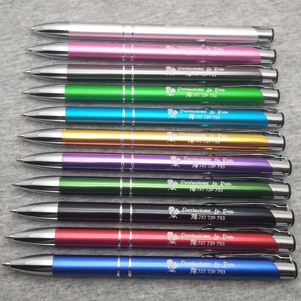 Traditional Wedding anniversary gifts wholesales ball pens custom printed with your logo and wish words FREE charge