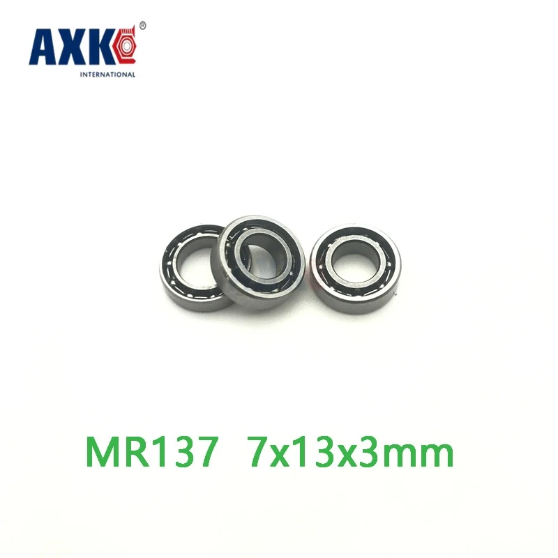 Axk Mr137 открытый подшипник 10 шт./лот 7x13x3 мм тонкая стенка с глубоким желобом