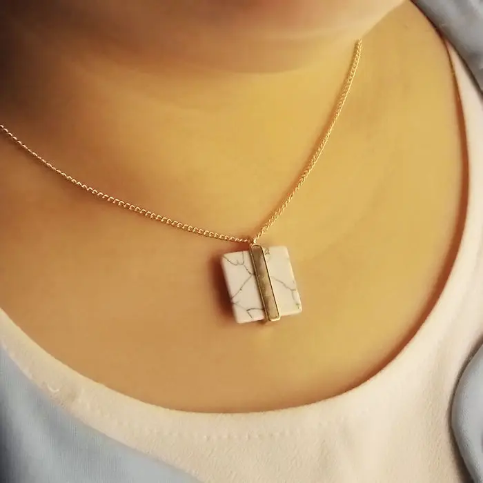 2016 модные женские Красивые Подвесные серьги мраморные восстанавливающие