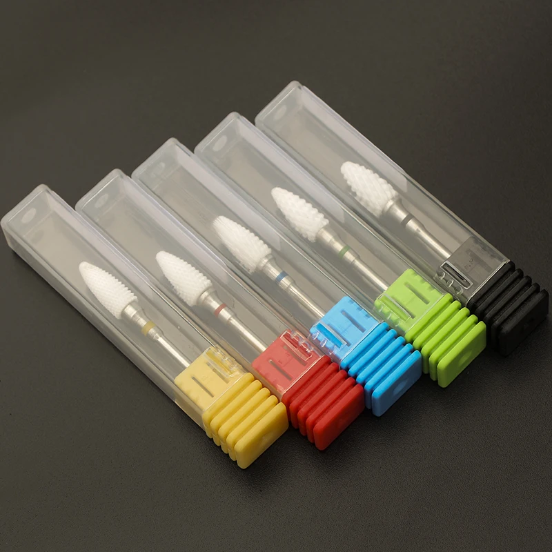 Фрезы для маникюра и педикюра 3/32 дюйма 1 шт.|nail drill bits|ceramic nail drillnail |