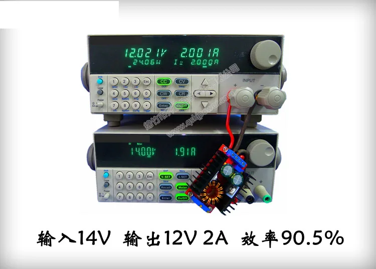 80W DC-DC Buck Boost конвертер CC CV 9-35 to 1-35V 3 v 5v 12v 24v понижающий модуль адаптера