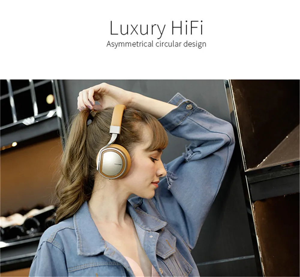 PLEXTONE BT270 беспроводные HIFI наушники Handsfree Bluetooth наушники бас стерео гарнитура с микрофоном для iPhone 6/7/8/X XiaoMi LG