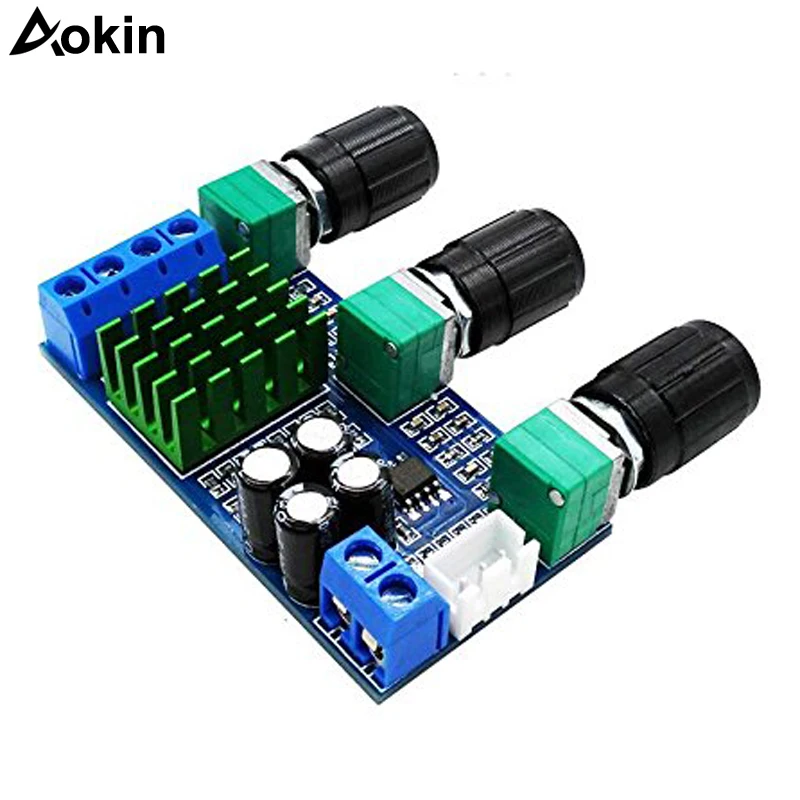 TPA3116D2 DC 12V 24V 80W x 2 двухканальный цифровой аудио усилитель плата высоких басов