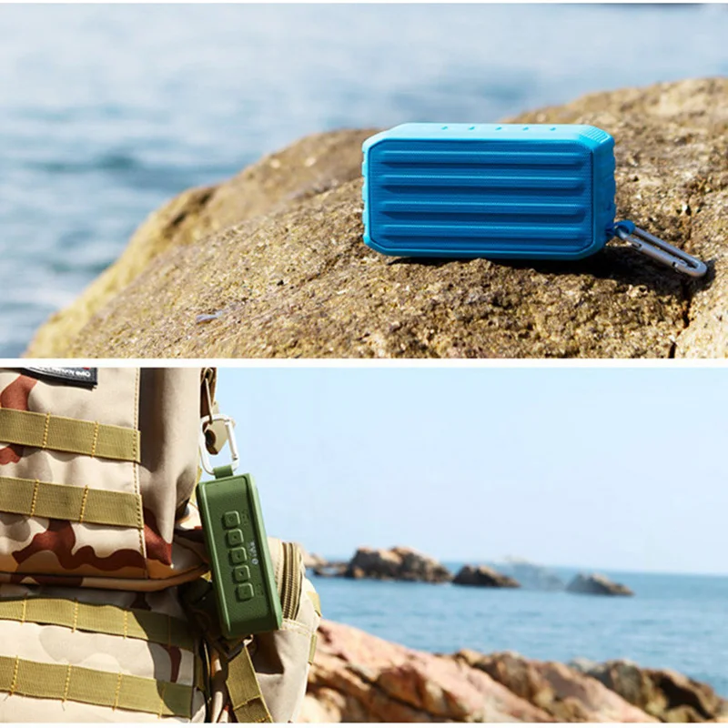 AABB-See Me Here Bv370 открытый беспроводной Bluetooth динамик 4 0 сабвуфер Водонепроницаемая