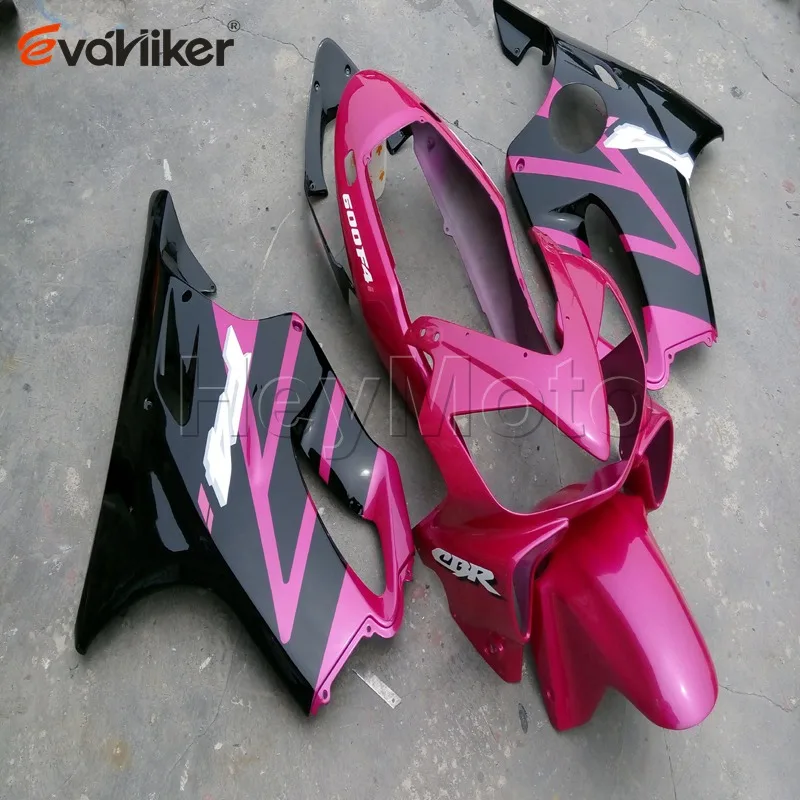 

ABS plastic Fairings for CBR600F4i 2004 2005 2006 2007 pink CBR 600F4i black 04 05 06 07 motorcycle panels Injection mold