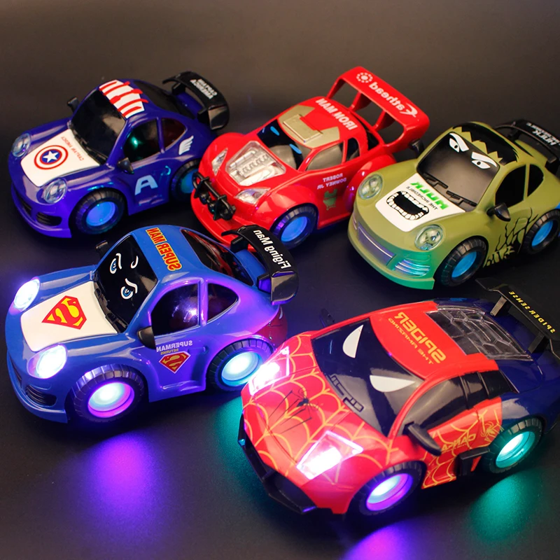 

Car Model Electric Music Sports Car Toys Flash Car Model Toy Birthday Present for Boys/Girls A008 1pc/lot
