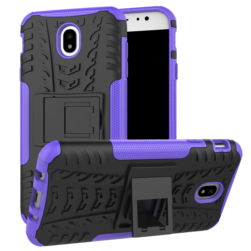 Dazzle кронштейн Combo рельефный Гибридный усиленный чехол Крышка для Samsung Galaxy j710 J7 2016