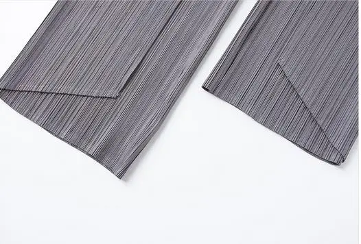 Женские брюки весна осень модные однотонные облегающие Стрейчевые прямые миаке