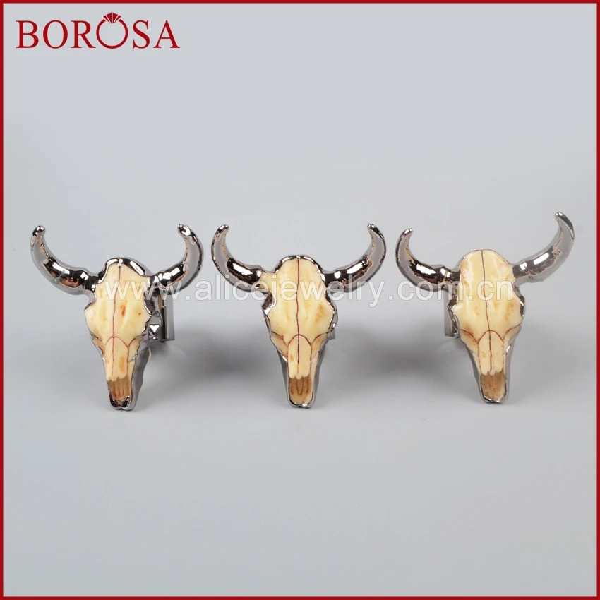 Кольцо BOROSA Longhorn из смолы с роговым кольцом для крупного рогатого скота