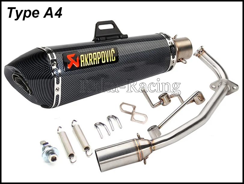 PCX 125 150 полная выхлопная система мотоцикла без шнуровки 470 мм akrapovic глушитель Escape