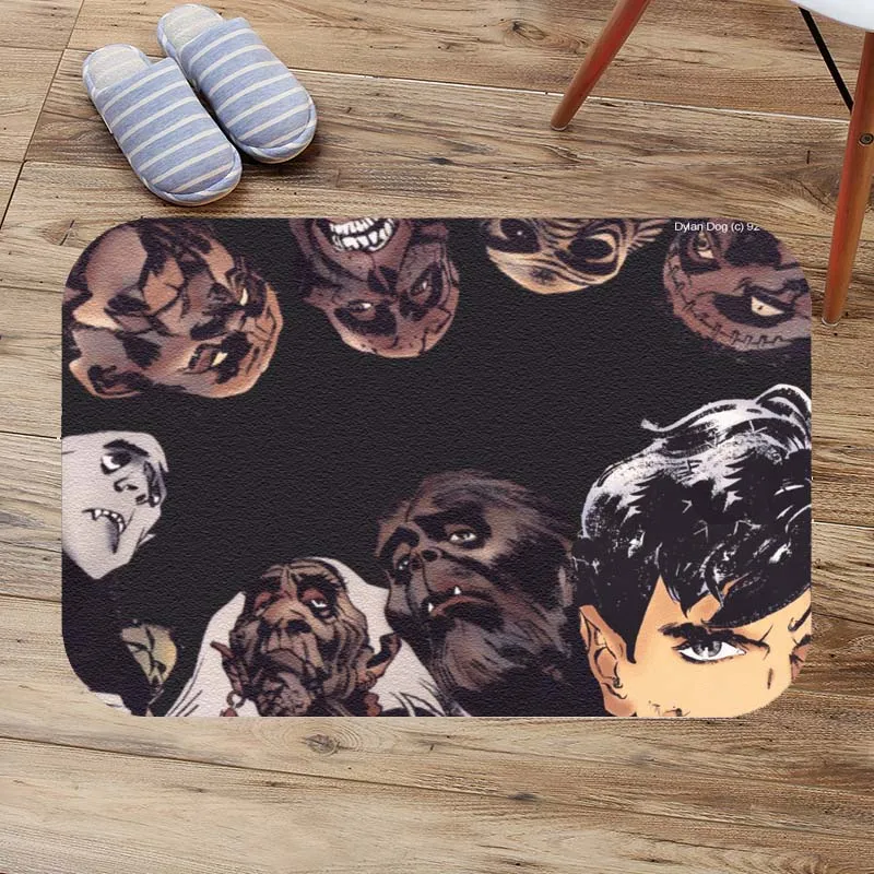 Dylan Dog Print Absorbent Bathroom Mat Custom Doormat Door Slip-resistant Pad Shower Bath Mats | Дом и сад