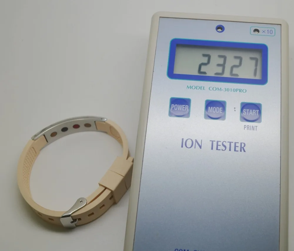 Умный умный Браслет Ionics 2000 ионов с измерением мощности видео 5 шт.|bracelet