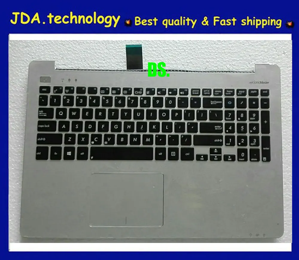 MEIARROW 95% новая верхняя крышка для ASUS R553L S551LN V551 A551L K551L S551L Упор рук сенсорная панель
