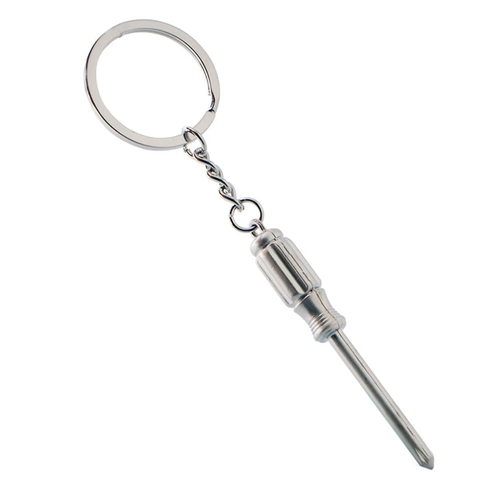 PIXNOR мини аппаратный инструмент Отвертка в форме брелок из цинкового сплава для