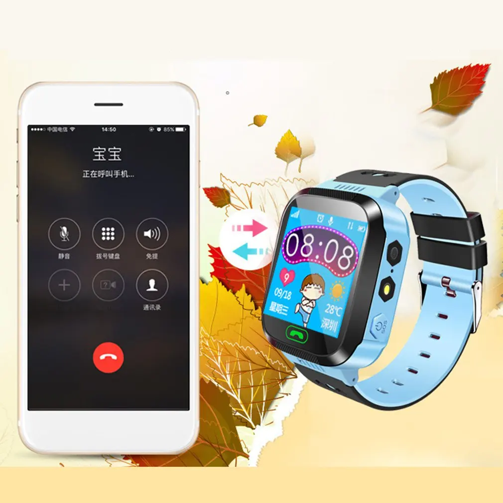 Рождественский подарок Q528 анти потеря SOS трекер местоположения Детские Смарт