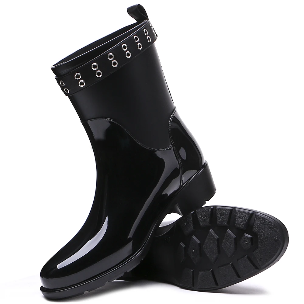 TONGPU новый дизайн глянцевая и матовая отделка женские полусапожки