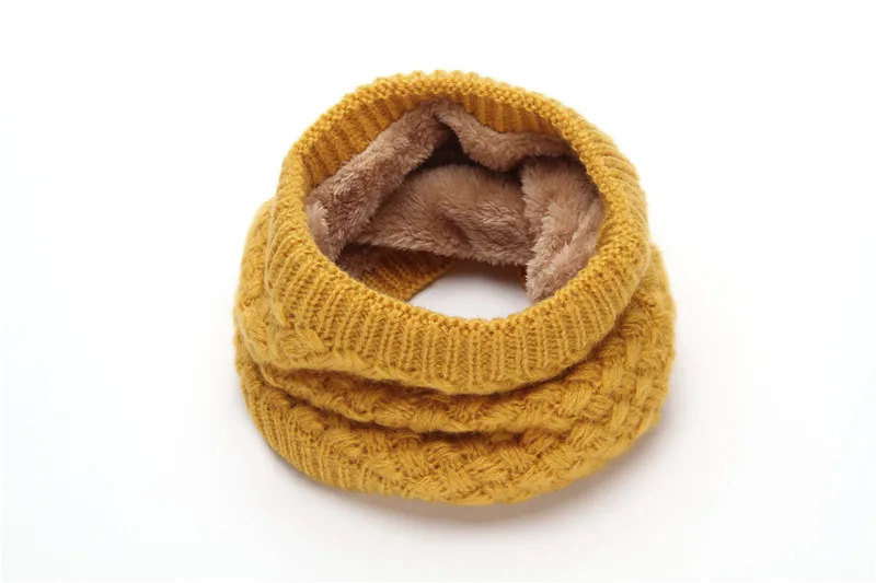 Зимний теплый флисовый шарф унисекс для женщин и мужчин, детский шарф, теплый шарф-хомут для шеи, женская маска для лица, шапочки