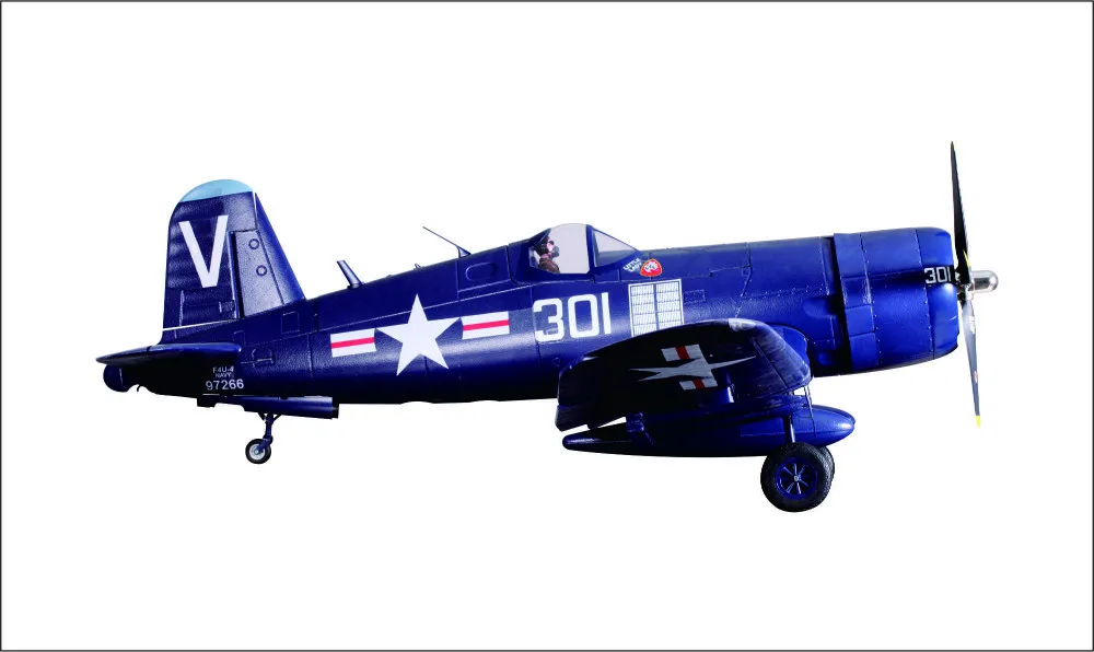 FMS 1700 мм F4U корсара с самонастраиваемым устройством приводимого в движение с помощью электропривода в коем случае Warbird большом масштабе RC самолет