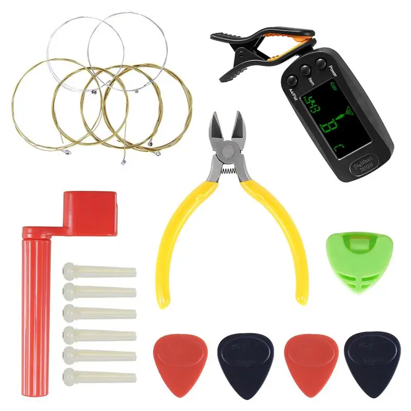 Акустическая гитара полный набор струнная резка палочка для намотки струнка