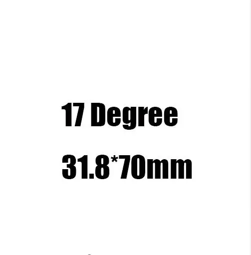 17 degree 70mm TOSEEK Сверхлегкий матовая UD полностью из углеродного волокна, руль mtb вынос руля для горного велосипеда части 6/17 угол 31,8x60/70/80/90/100/110/120/130 мм - Цвет: 17 degree 70mm