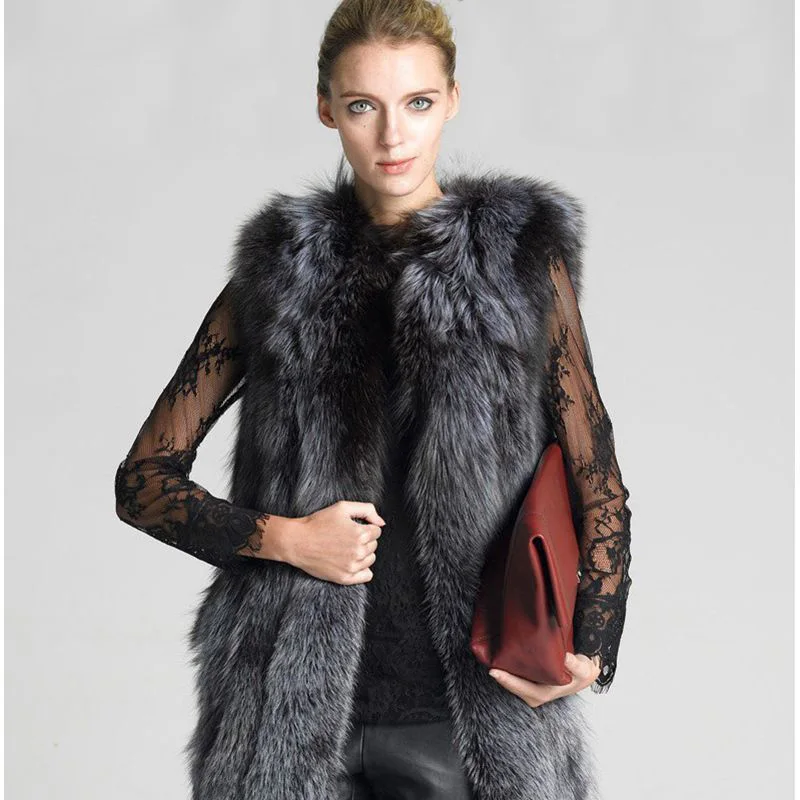 Новинка 2018 модное женское пальто на осень и зиму женские меховые жилеты куртка