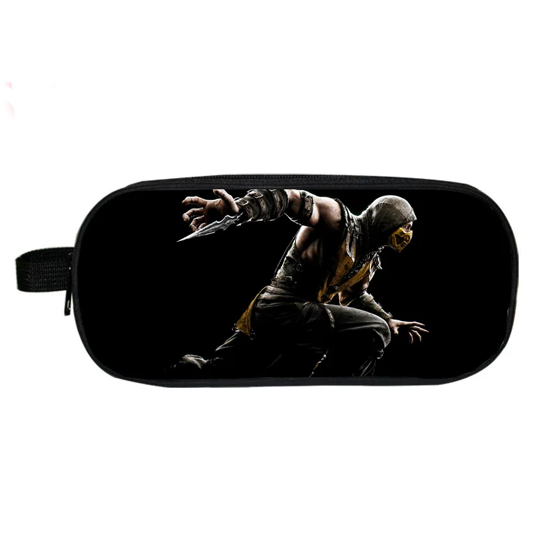 Чехол для карандашей с изображением скорпиона в морали Kombat X детский чехол модные