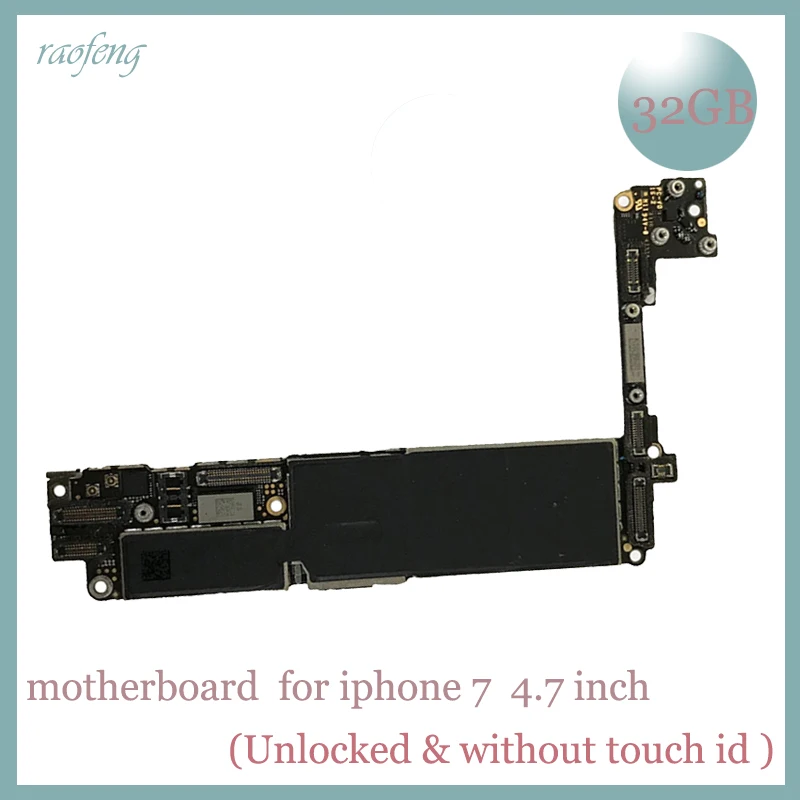 Материнская плата Raofeng для iphone 7 32 ГБ 4 дюйма разблокированная без touch id с чипами |