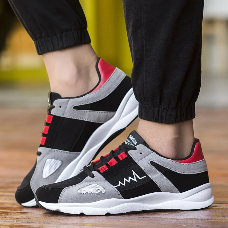 HANWILD Brand Men Running Shoes Spring and Autumn Breatable Sport Comfortable Sneakers Net Athletic of 2017 New | Спорт и