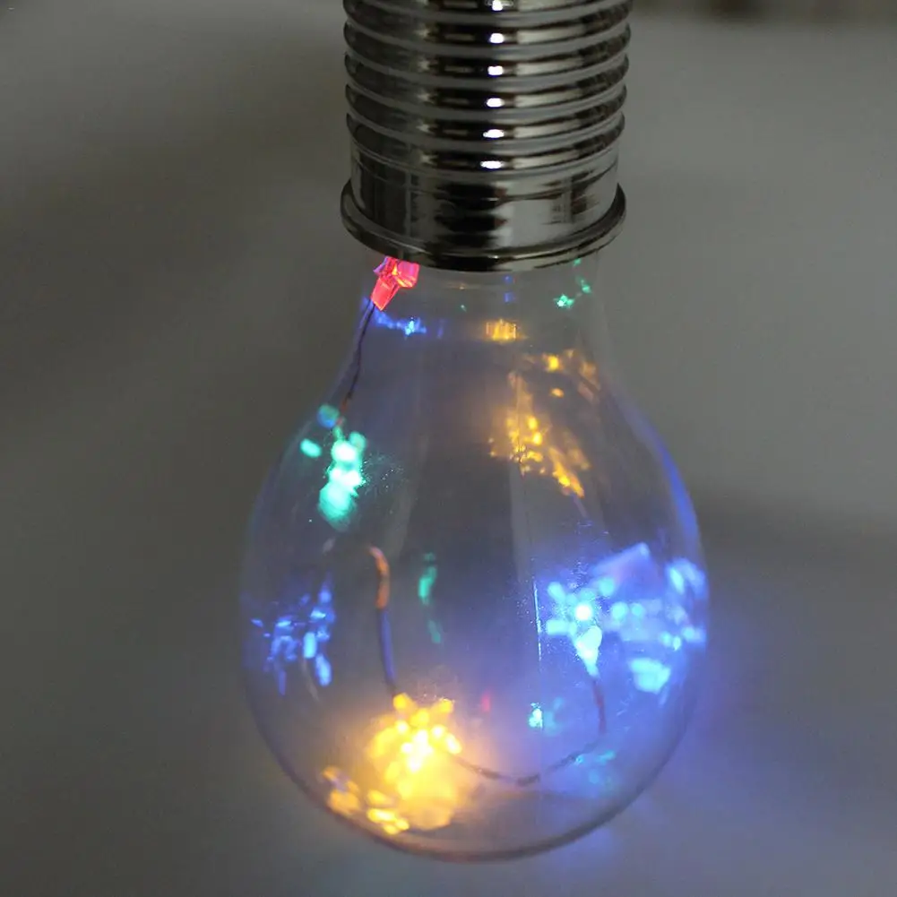 5LED Солнечная лампочка Водонепроницаемая IP65 35lm Светодиодная лампа 0 6 W Звезда