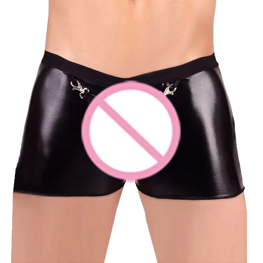 Feitong мужское модное сексуальное соблазнительное нижнее белье из искусственной