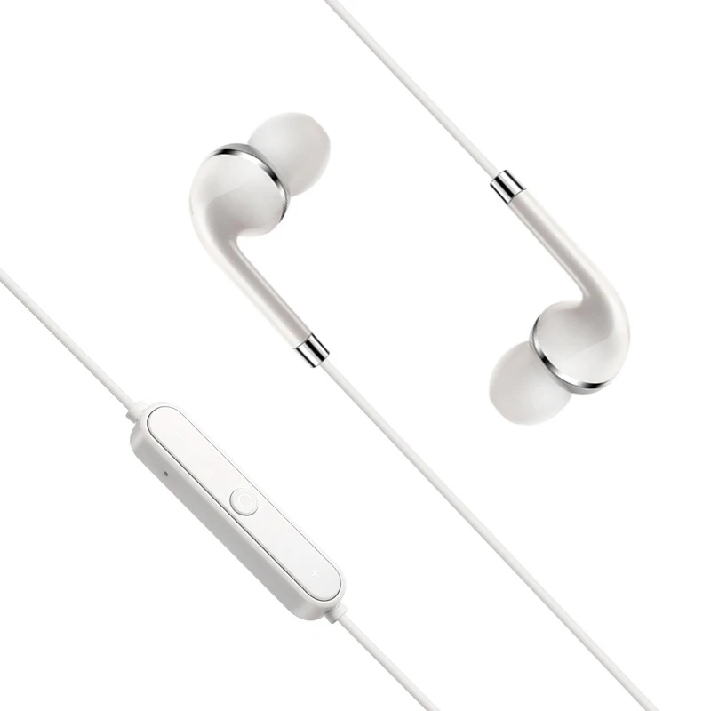 Белый/черный металл спортивные наушники Bluetooth защита от пота наушник стерео