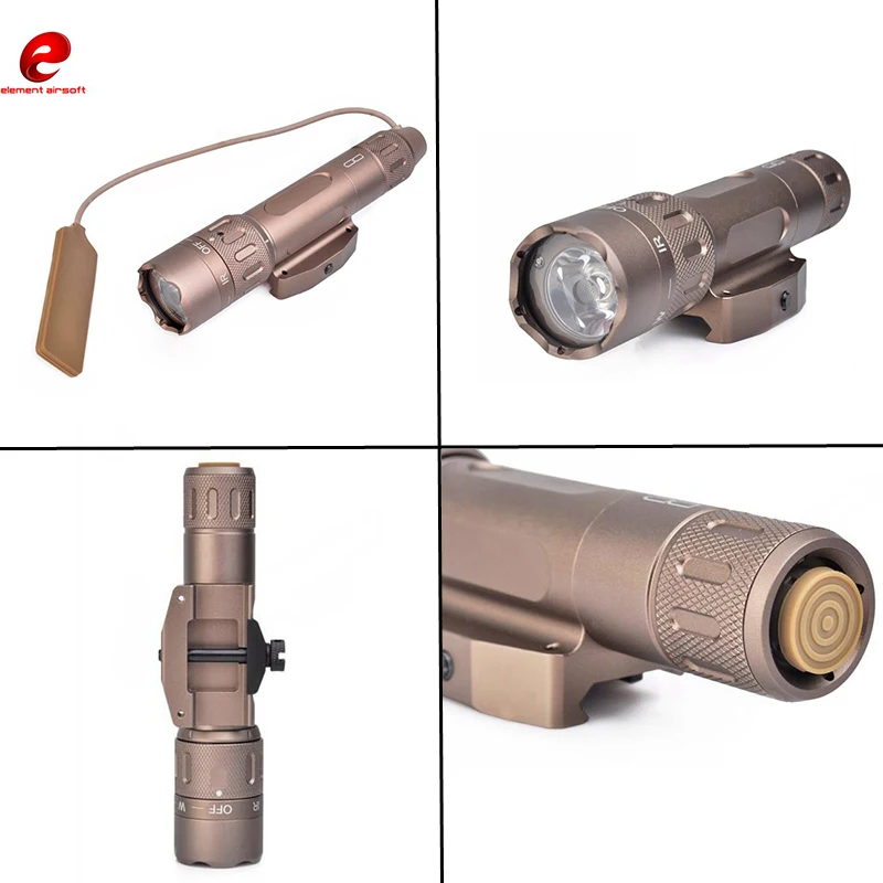 Element Airsoft PEQ 15 Тактический Инфракрасный Flas светильник WMX200 PEQ Красный ИК лазерный Armas охотничий светильник Softair оружейный пистолет светильник PEQ-15