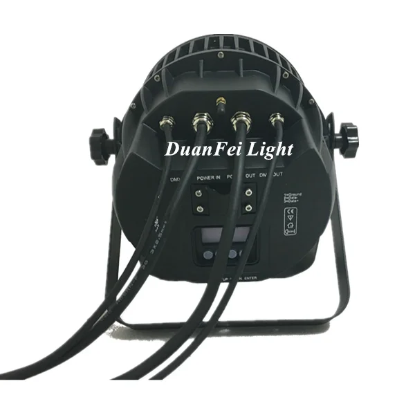 6 шт. Рождественский проектор наружный wash par led rgbw dmx zoom ip65 4in1 can 18x10 w waterprof light|Эффект